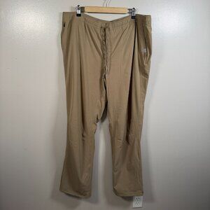 L.L.Bean Multisport Lined Pants Mens Size XXL Brown Performance Hiking Athletic